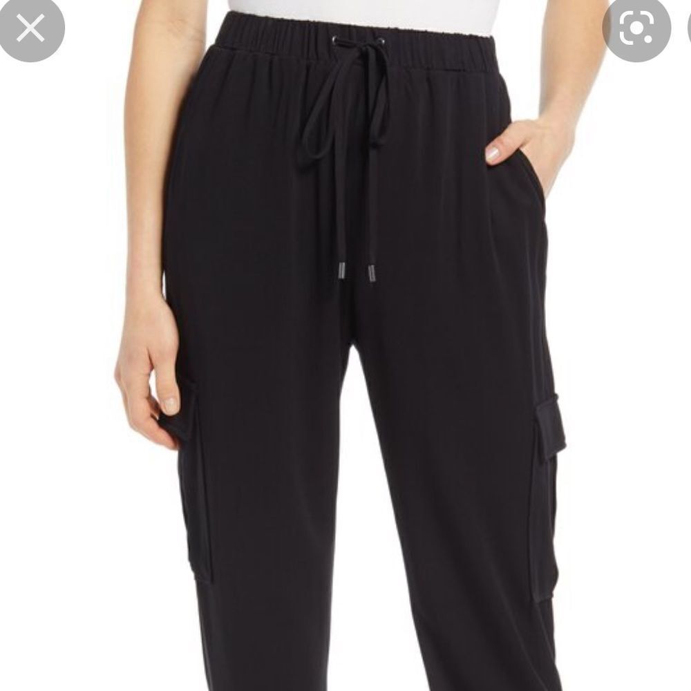 New Treasure& Bond Twill Cargo pants black Medium